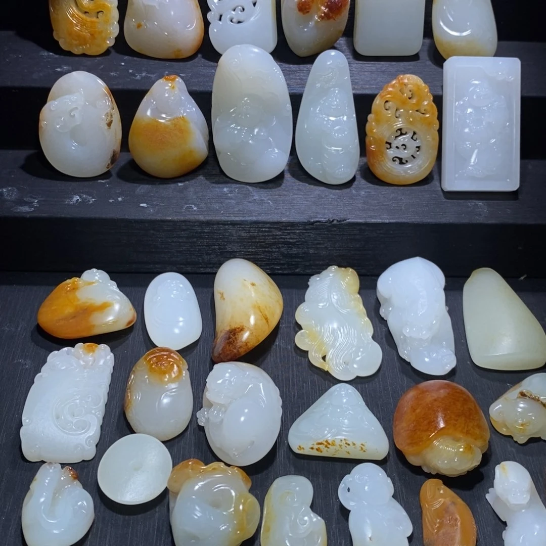 未镶嵌和田玉挂件