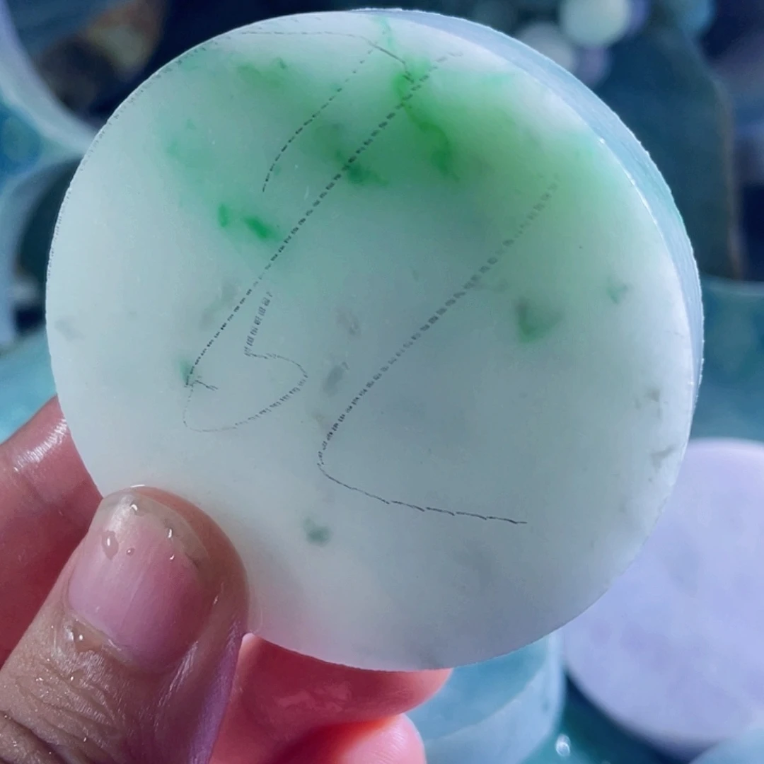 翡翠散珠天然翡翠A货