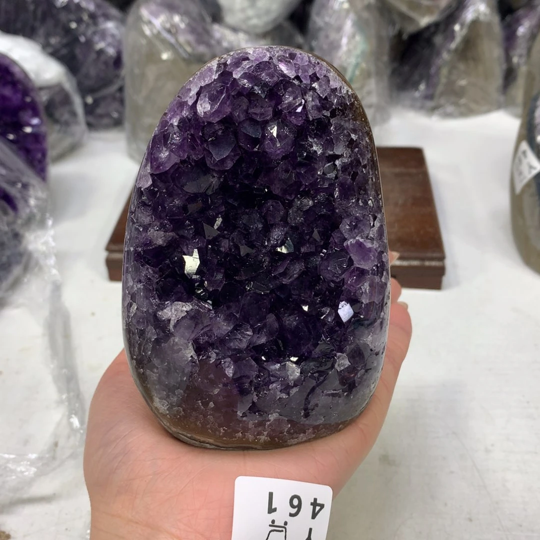 紫晶摆件未镶嵌水晶