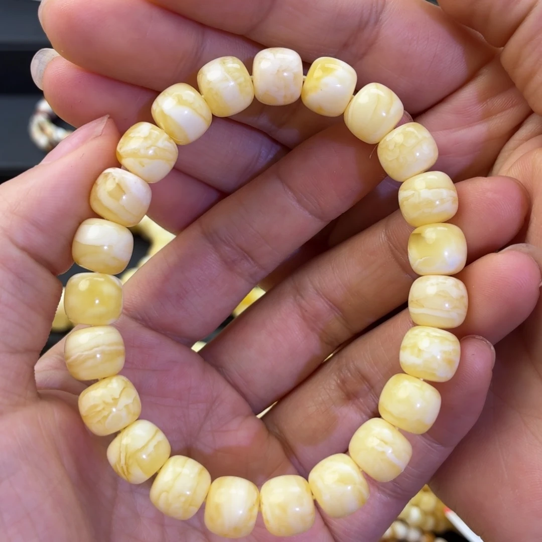 琥珀未镶嵌珠宝奇石浓蜡虎皮9.8