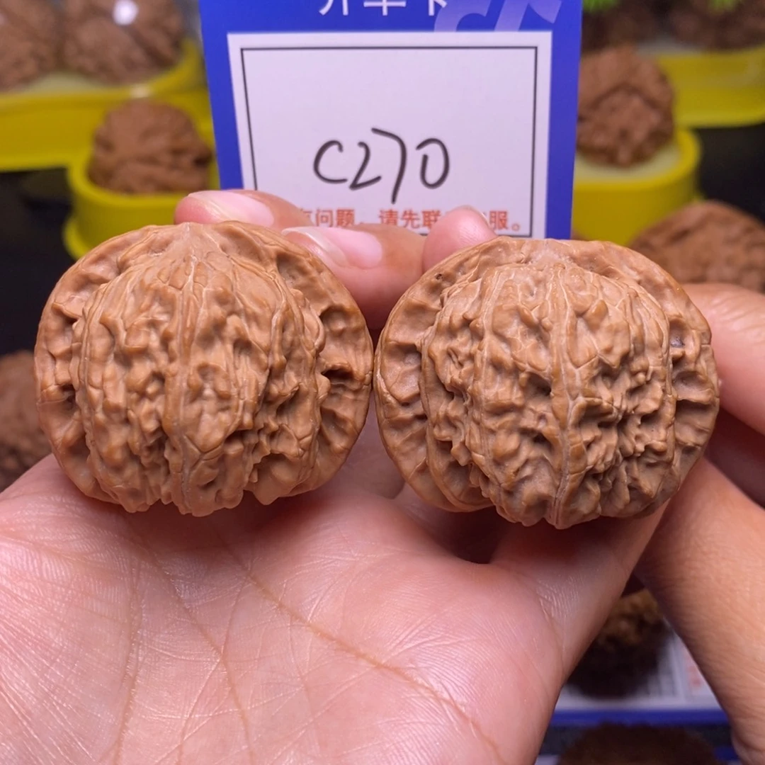 把件桃核42全品闷白c270