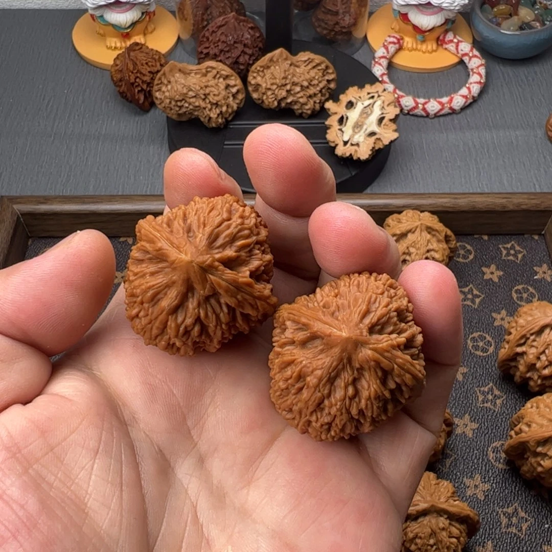 核桃摆件孙*波36大蒜头全品