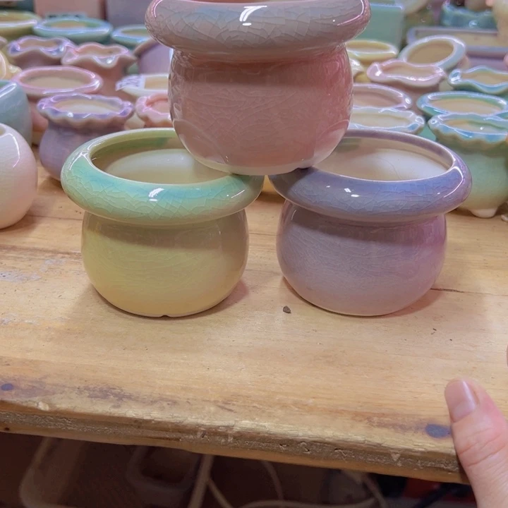 陶瓷花盆当场凑满12包邮