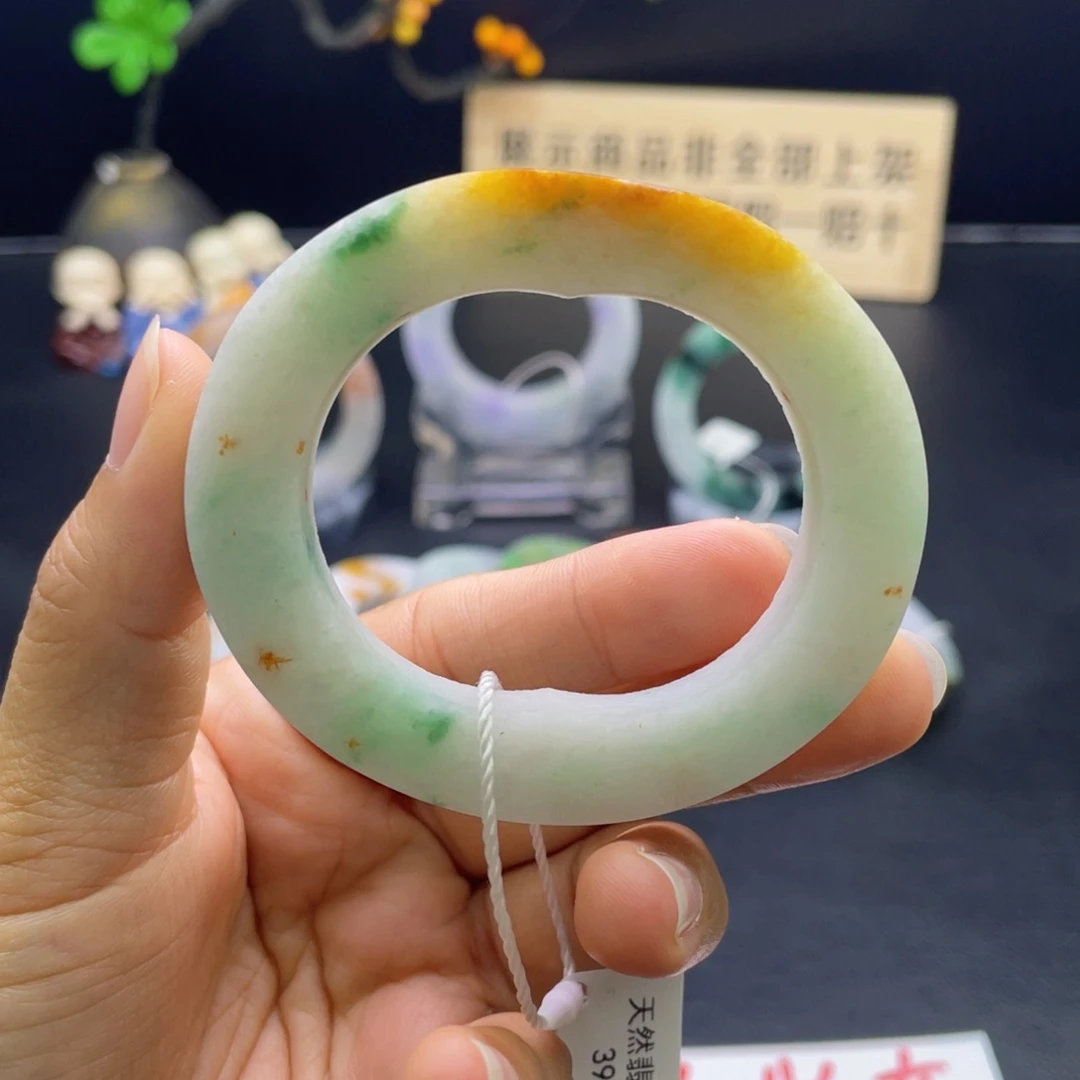 定制翡翠翡翠未镶嵌豆**凉