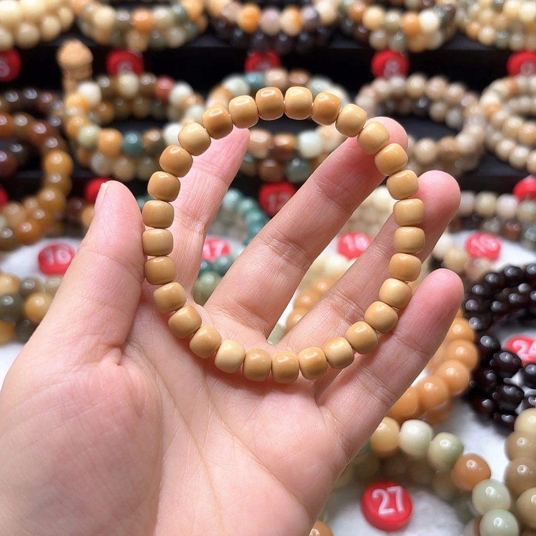 手串菩提根/象牙果白玉菩提