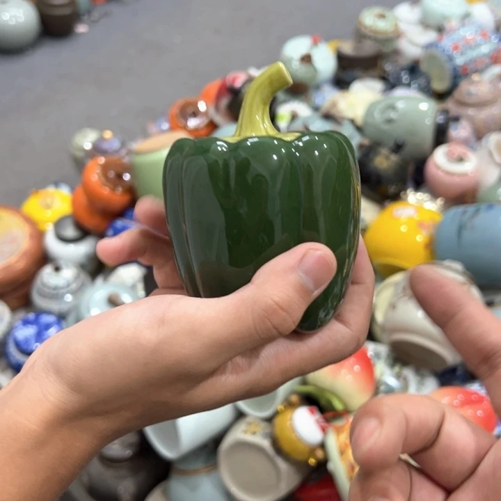 瑕疵福利品陶瓷茶叶罐不影响使用介意勿拍