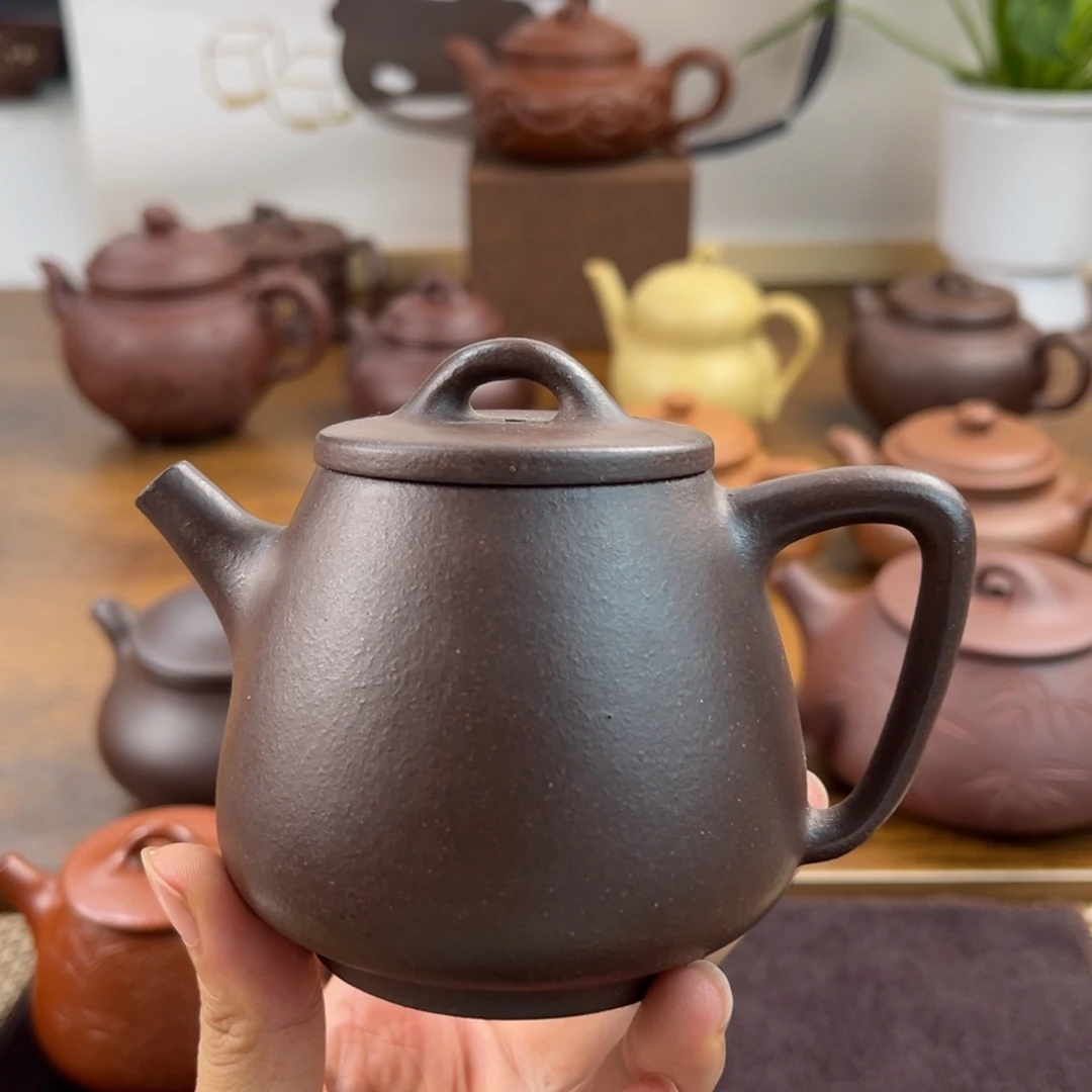 紫砂茶壶手工制作工艺精湛200c