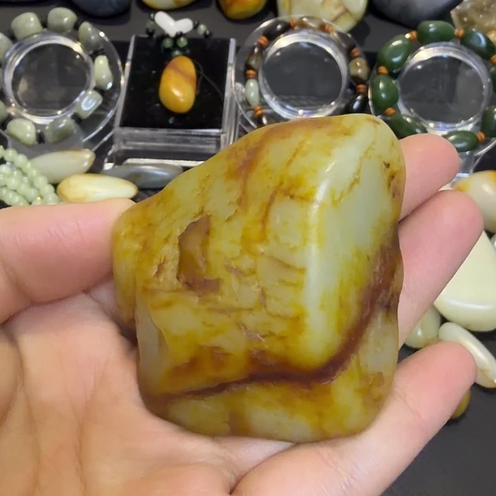 和田玉未镶嵌挂件5