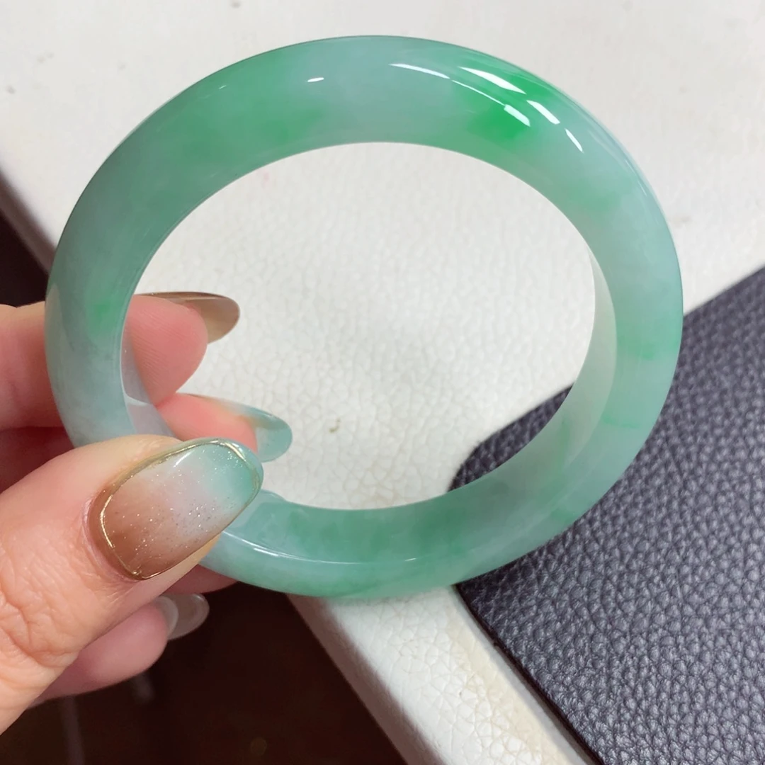 未镶嵌手镯翡翠钧*i缅甸