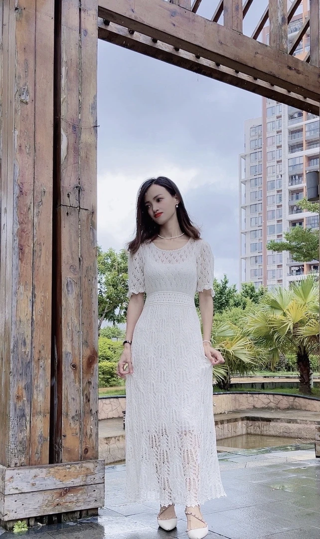 夏季纯手编亚麻线材料包，送教程