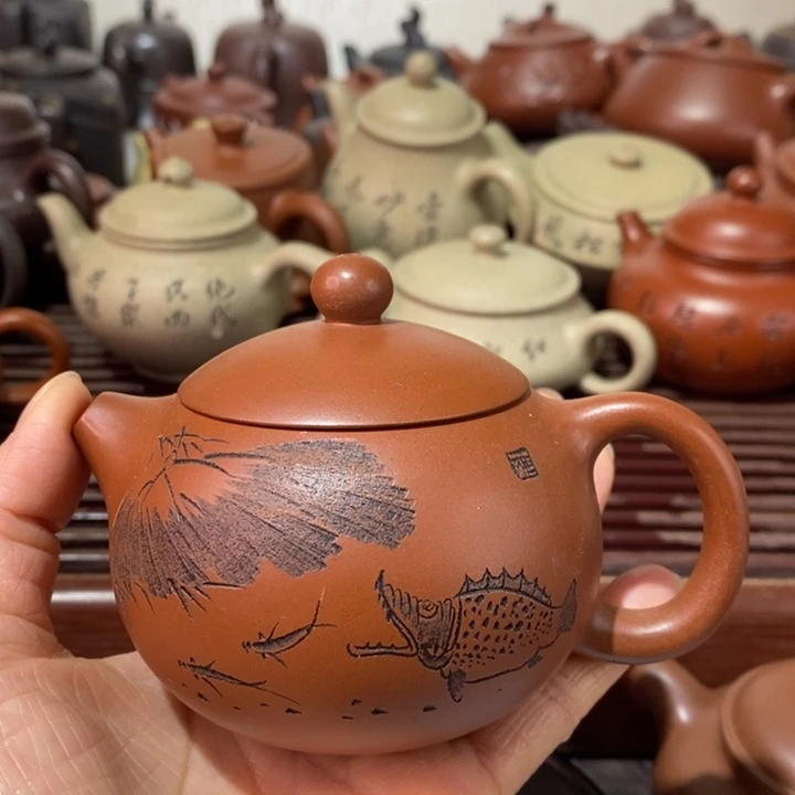 紫砂茶壶张****7微瑕处理一把