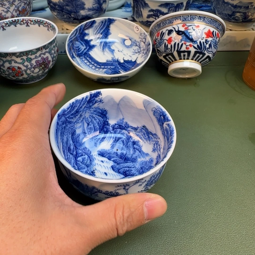 纯手工纯手绘茶具石头62