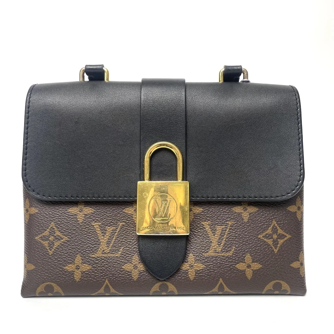 95新 LouisVuitton/路易威登 大迈/LV 黑锁头