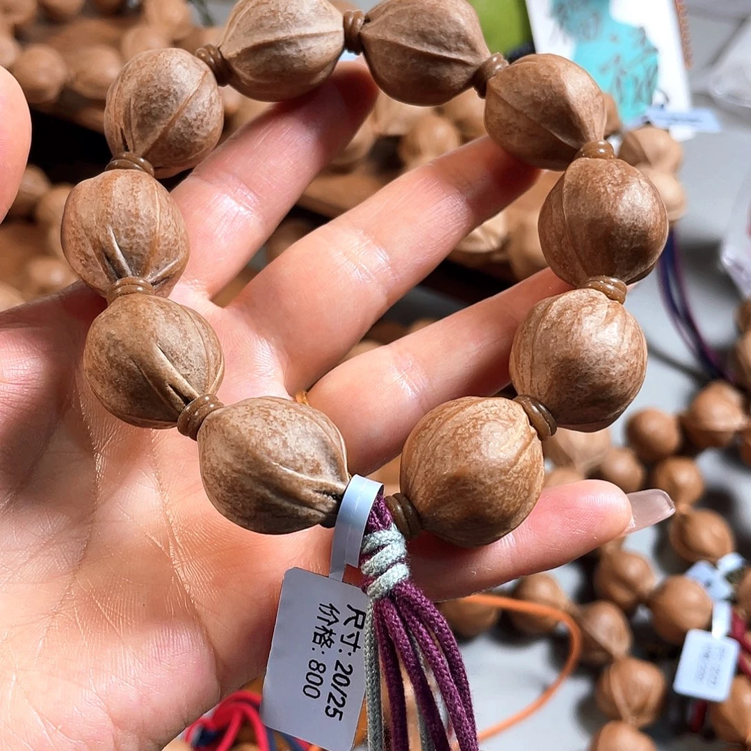 气***人橄榄核手串/手链20/25梅林铁核