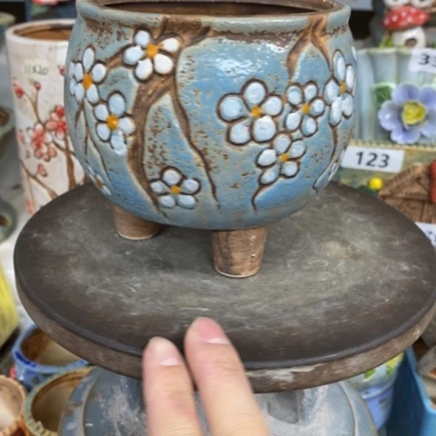 【闪购商品】红陶粗陶材质多肉花盆