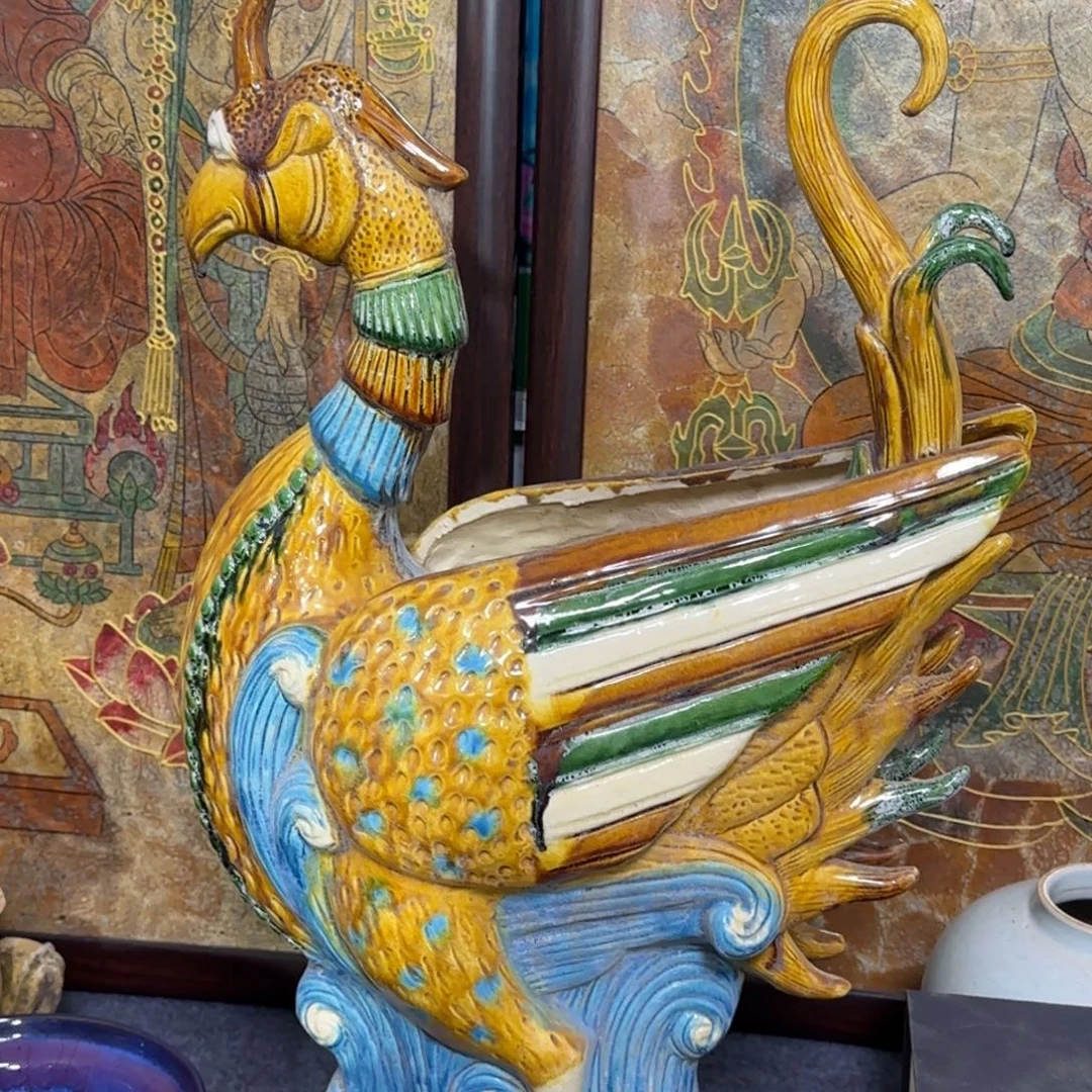 青***玉陶瓷摆件摆件摆件