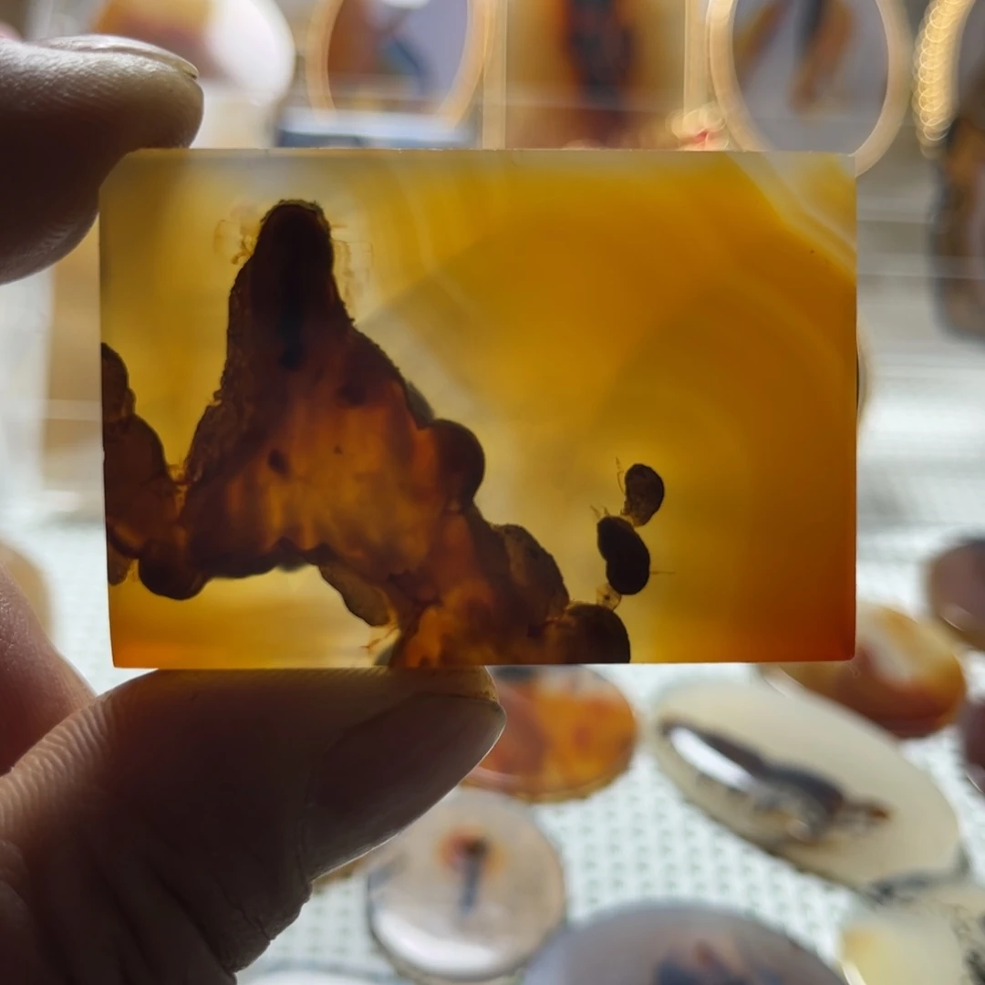 玛瑙/玉髓未镶嵌吊坠(不含链)