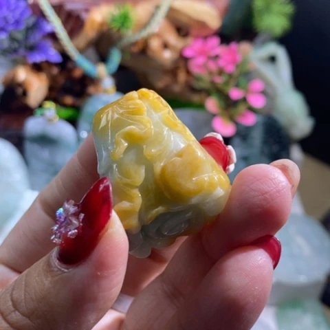 【闪购商品】颈饰未镶嵌翡翠菜