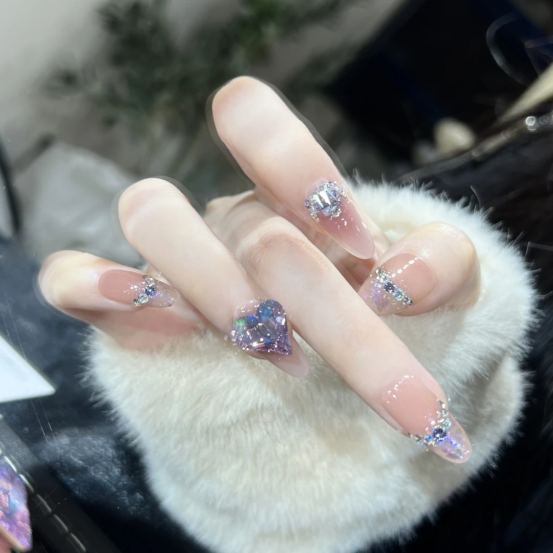 本宫指义【G49/施华+锆石马眼4颗三角2颗】穿戴甲底凯舍08腮红+T28