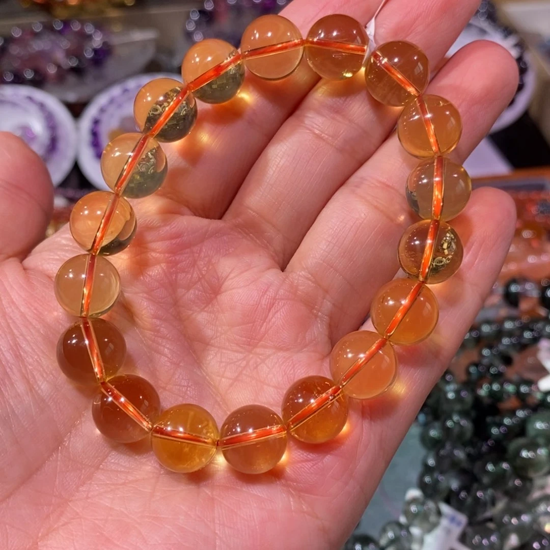 水晶手链未镶嵌黄水晶11