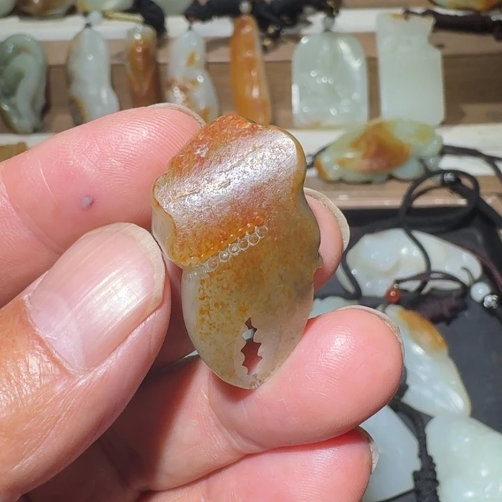 吊坠(不含链)未镶嵌和田玉