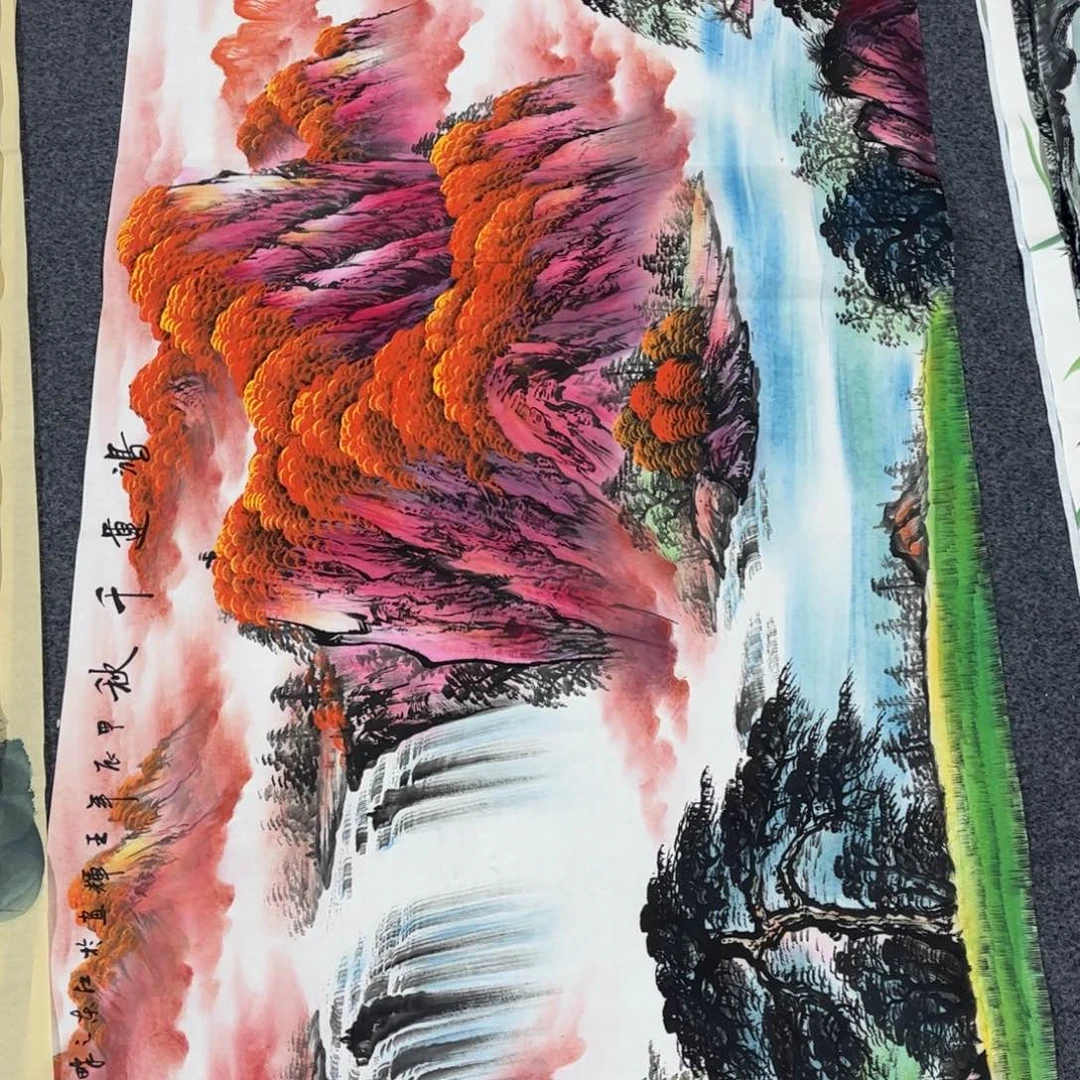 国画国画作品手绘