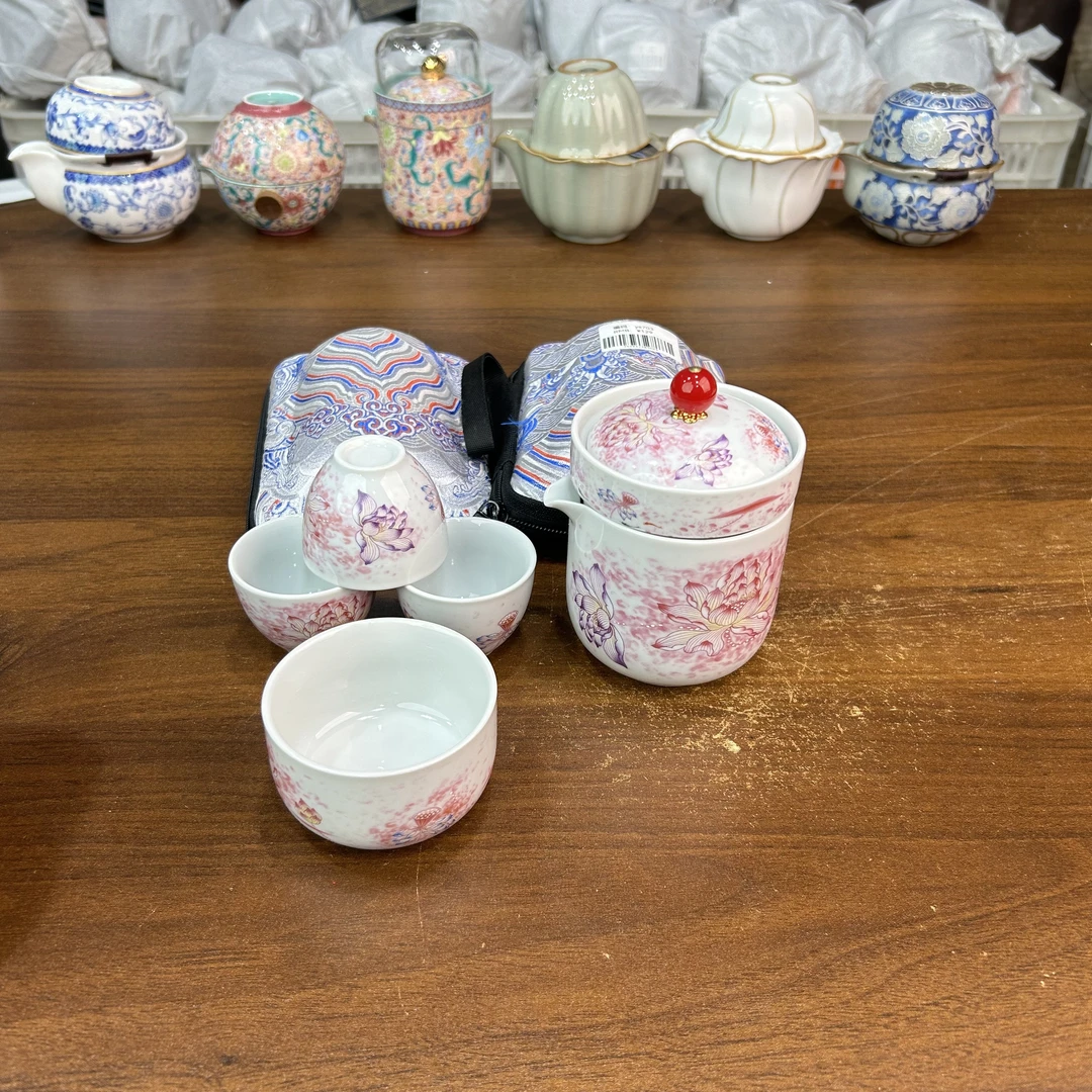YS703-粉色荷花旅行套