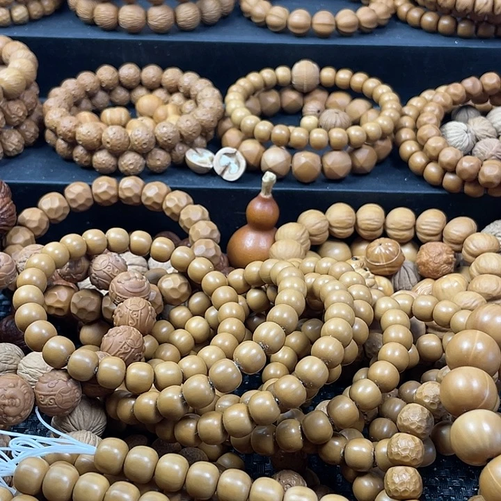 运***源文玩核桃手串猴头核桃