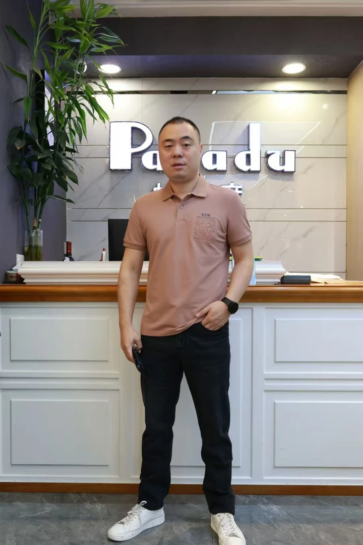 帕萨度男士夏季商务休闲翻领T恤MG81032