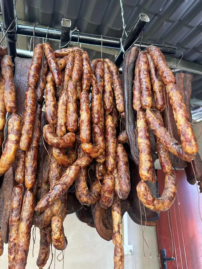 三斤送半斤五斤送一斤贵州正宗烟熏腊肠纯农家手工腊味腊香肠