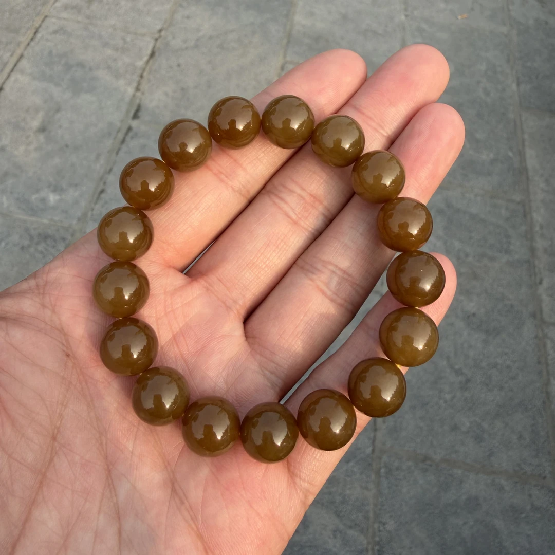 和田玉和田玉糖玉手串