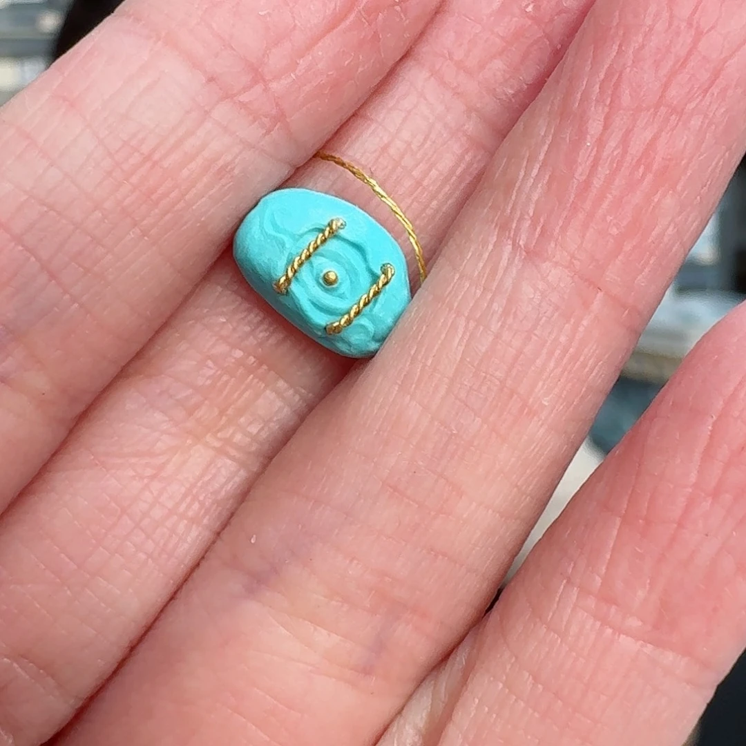 绿松石珠宝奇石未镶嵌