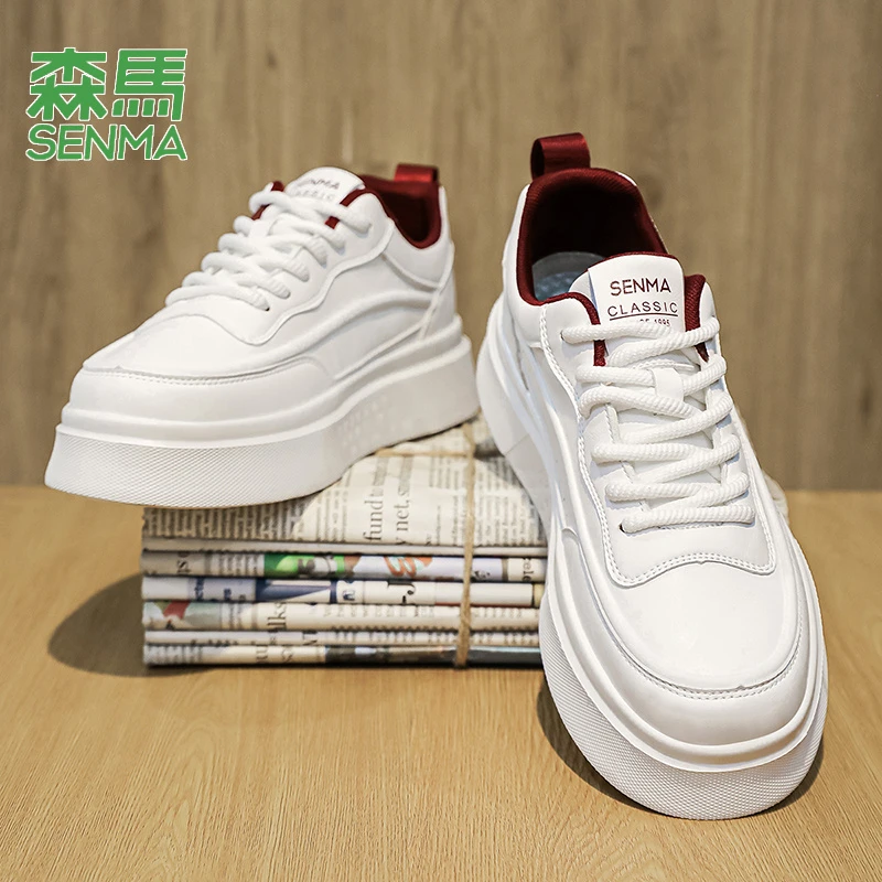 SENMA/森马男鞋冬季新款百搭休闲舒适时尚轻便透气休闲男士运动鞋