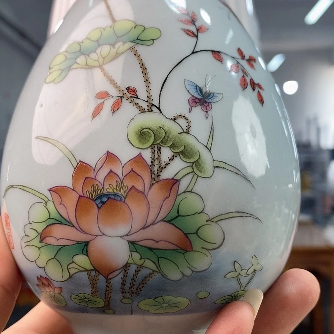 景德镇陶瓷花瓶摆件