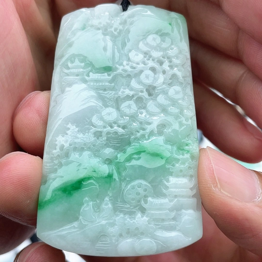 颈饰未镶嵌翡翠翡翠