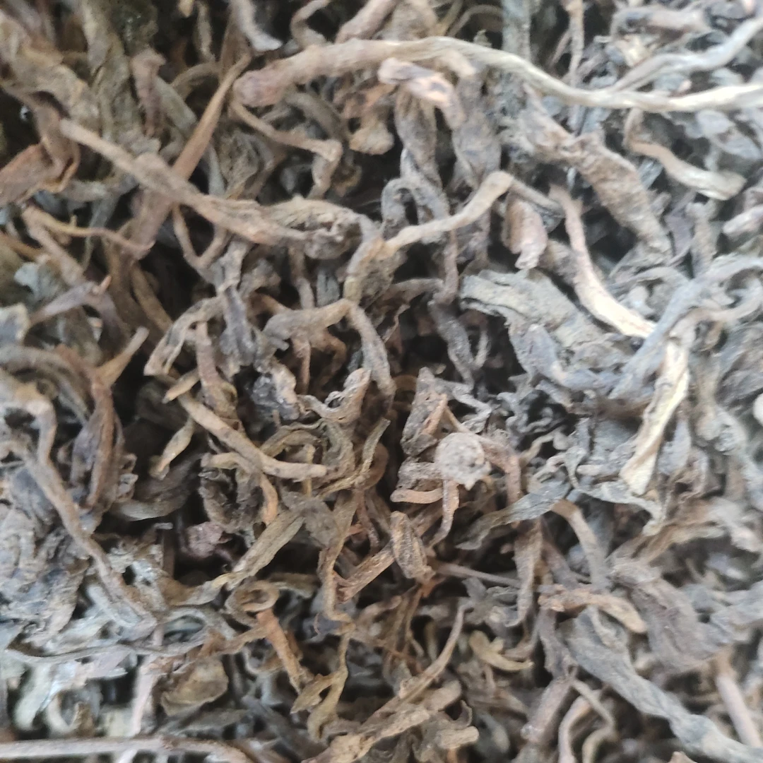 布朗山熟茶散料 茶汤稠滑入口顺