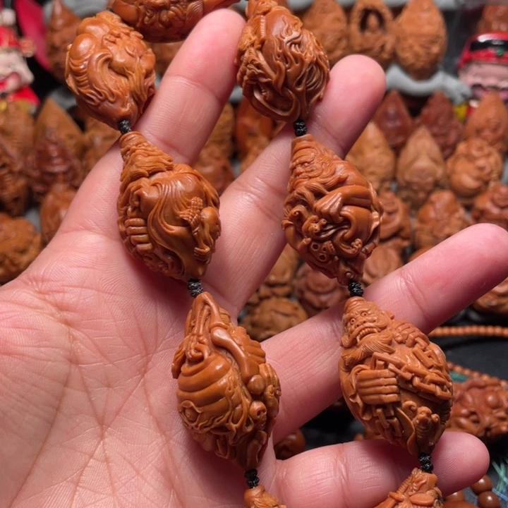 【闪购商品】橄榄核手串/手链钟馗。