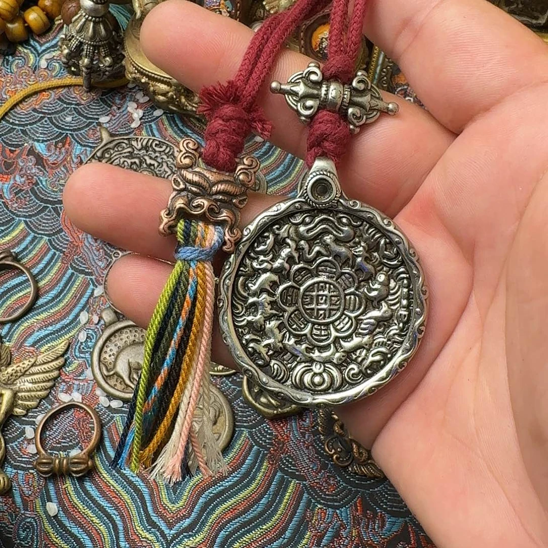 吃***辣藏式风格九宫八卦牌