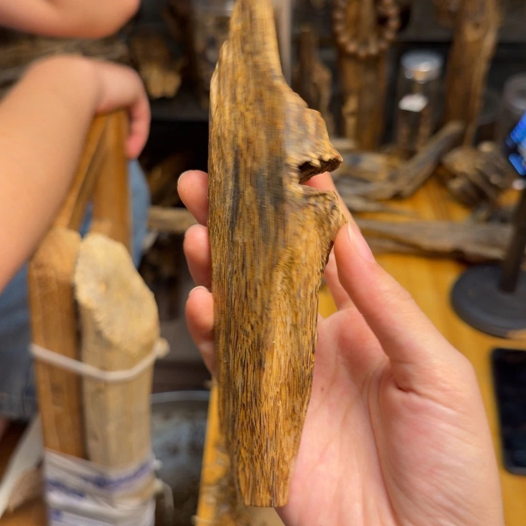 沉香沉香碎屑白棋块料42克