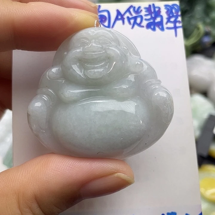 颈饰未镶嵌翡翠天然翡翠