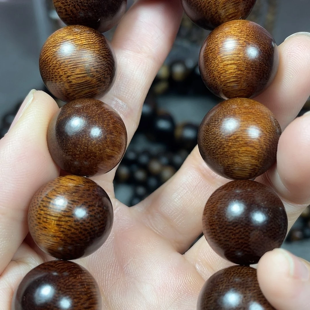 沉香手串富森红土