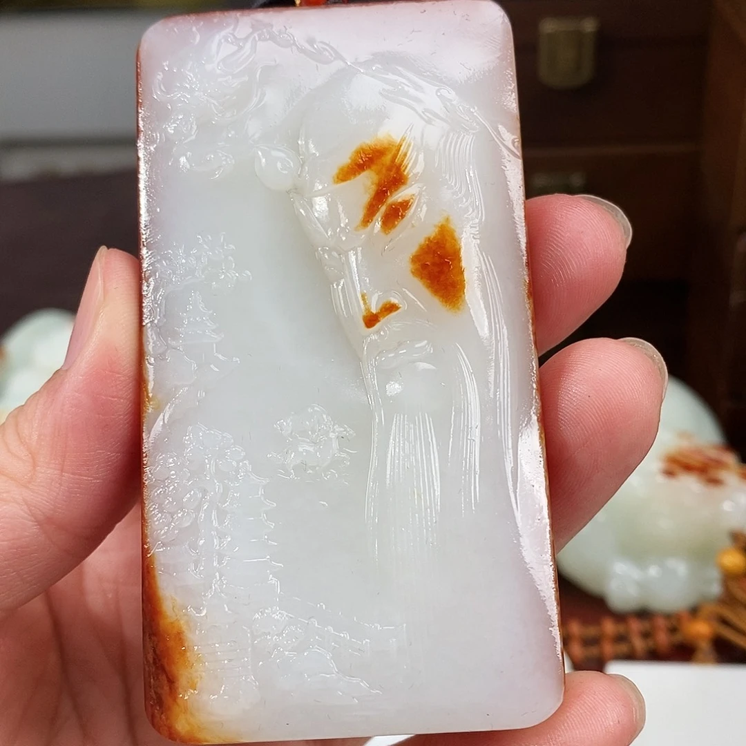 颈饰未镶嵌和田玉
