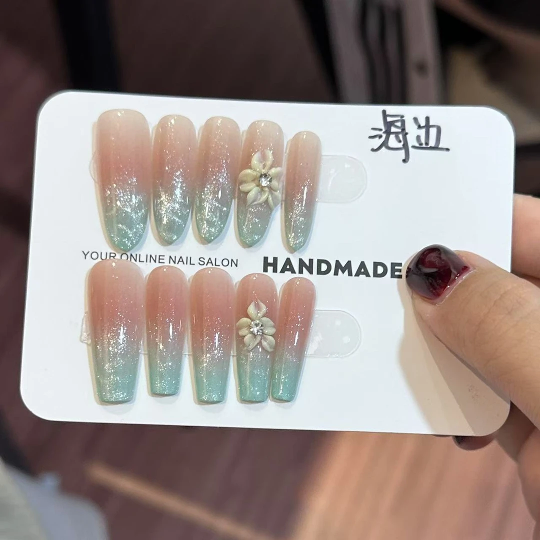 【海边】纯手工穿戴甲