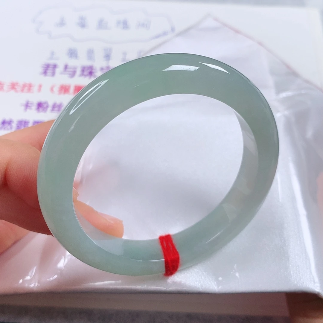 翡翠手镯未镶嵌 正圈①②②