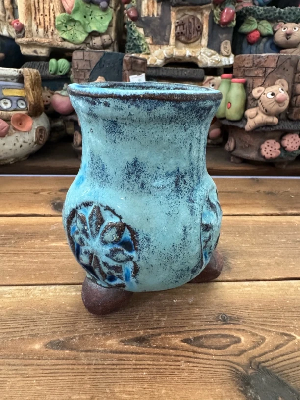 青铜材质透气花盆适合小老桩多肉家用