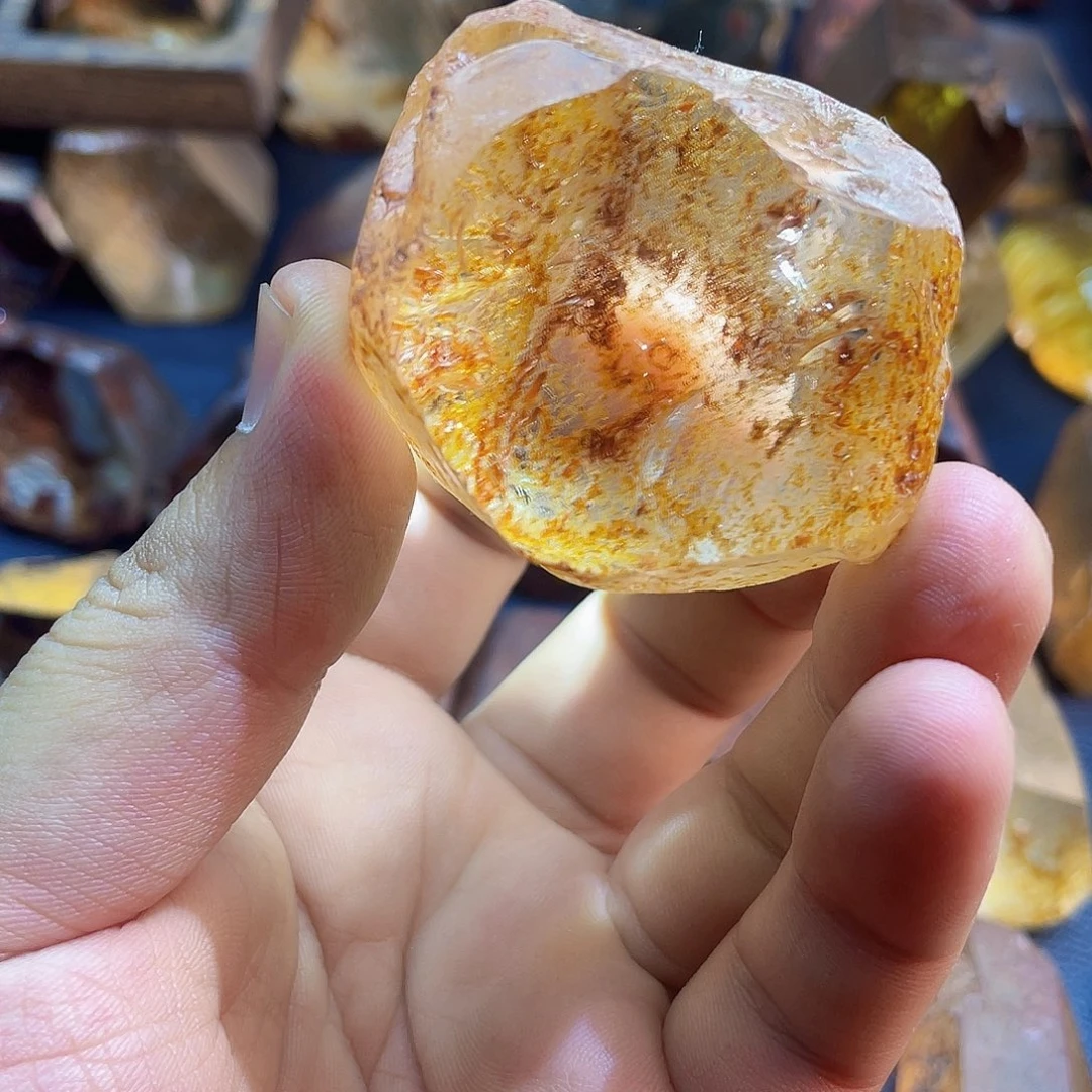 未镶嵌水晶珠宝半成品