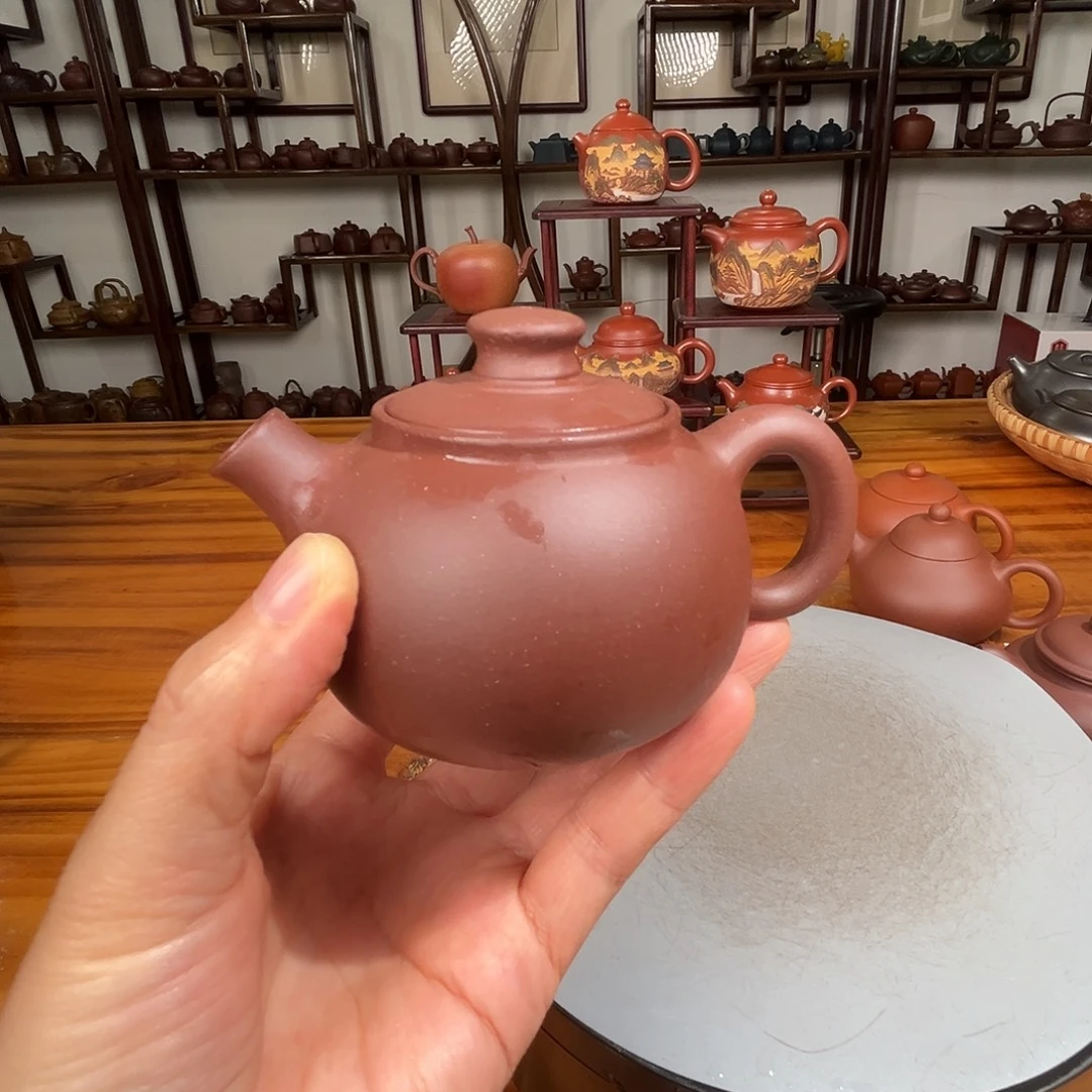 紫砂茶杯原矿无添加紫砂壶150c
