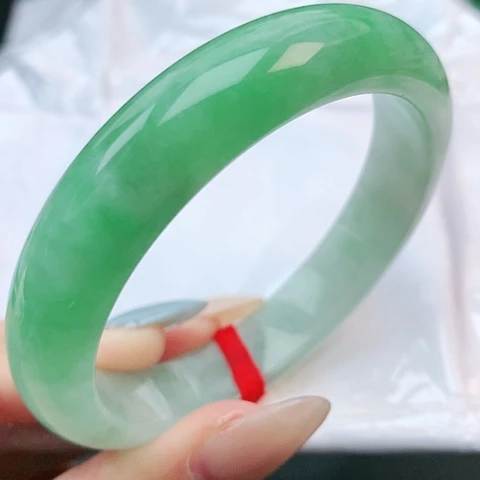 未镶嵌手镯翡翠56圈口882379