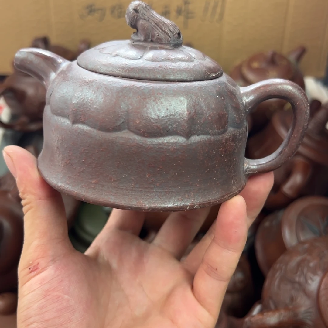 紫砂茶壶宜兴原矿紫砂壶300毫升容量