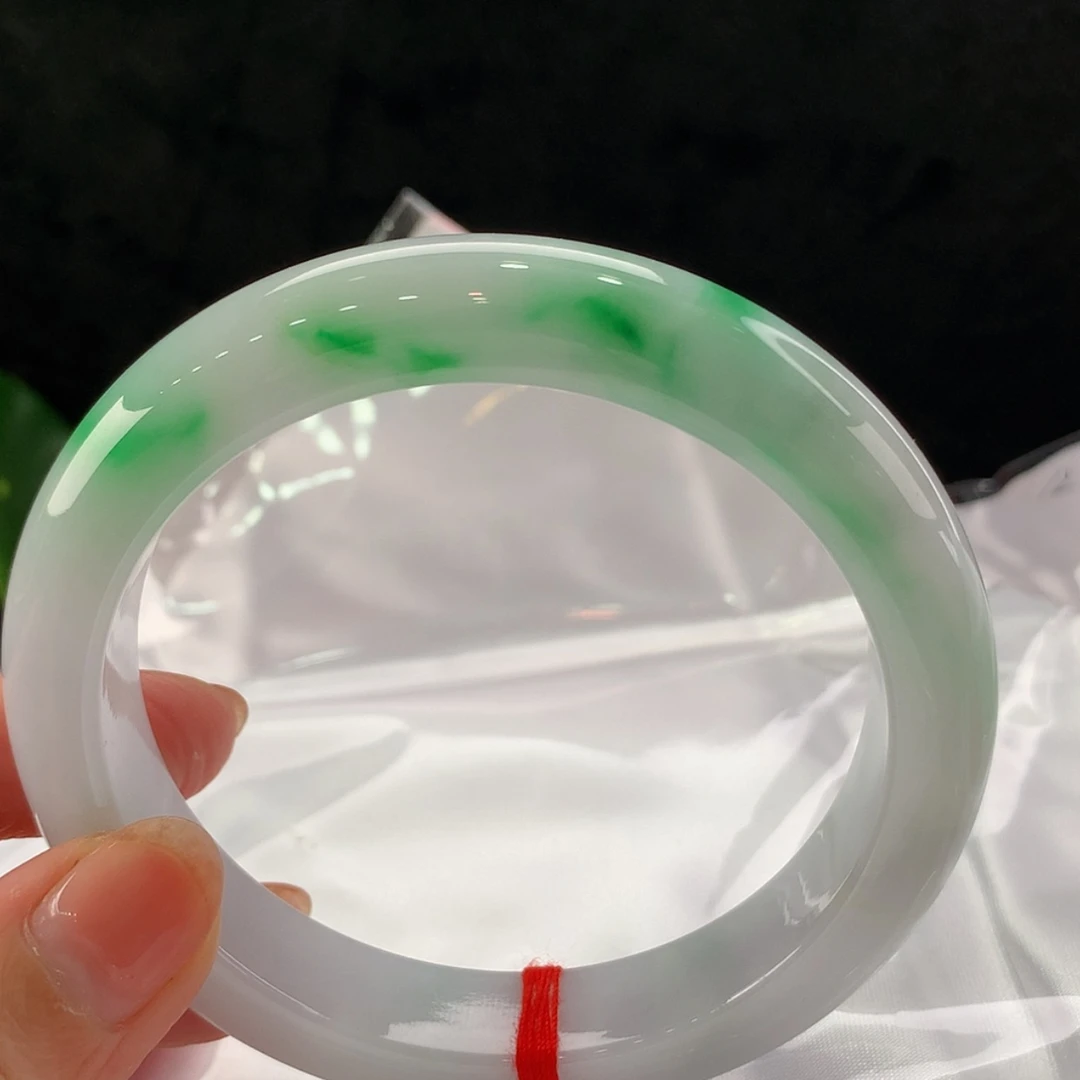 【闪购商品】未镶嵌手镯翡翠圈口60 61
